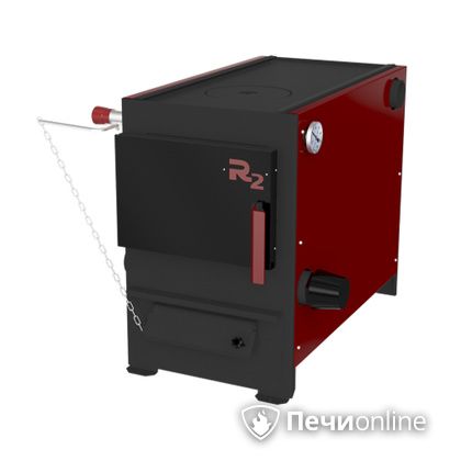 Твердотопливный котел Термокрафт R2 15 кВт конфорка термометр круглый выход в Пензе